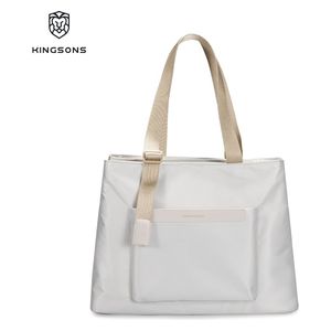  حقيبة لابتوب كينغستون - ابيض حليبي 