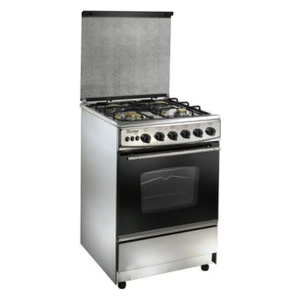  طباخ غازي يونين اير - 55×55 سم - 4 عيون - C5555SS-174-A-B-L-ECO - ستانلس ستيل 