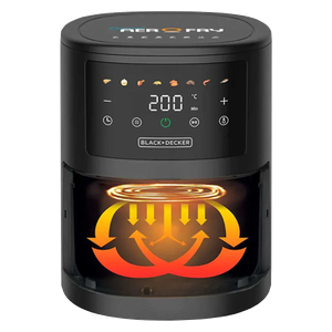  Black+Decker AF3500-B5 - Air Fryer - Digital Touch Control - 1500 W - 3.5 L - Black 
