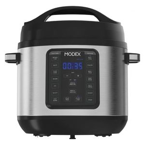  مودكس قدر ضغط كهربائي - 8 لتر - 1200 واط - PC9235 - ستيل 