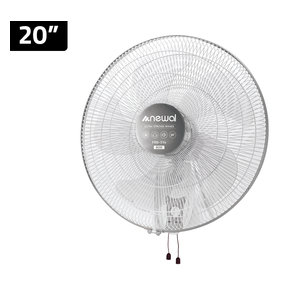  Newal FAN-314 - Wall Fan - 60W - 3 Speed - Silver - 2 pieces 