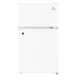  Evvoli W100 - Double Door Refrigerator - 6 Ft - White 