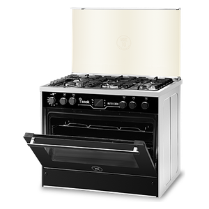  طباخ غازي يونين اير - 90x60 سم - 5 شعلات - C69SS-GC-511-ICPS2F-GCF-2W-AL - ستانلس ستيل 