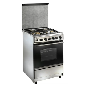  طباخ غازي يونين اير - 60x60 سم - 4 عيون - C6060SS-AP-446-A-B-ECO - ستانلس ستيل 