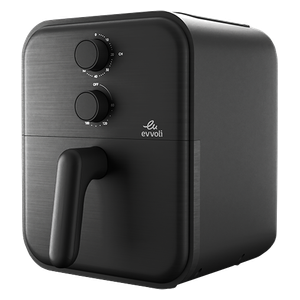  قلاية هوائية - 1600 واط - 4 لتر - 8 برامج - EVKA-AF3801B - اسود 