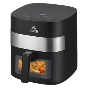  Evvoli EVKA-AF6010T - Air Fryer -1500W - 10 Programs - 6L - Black 