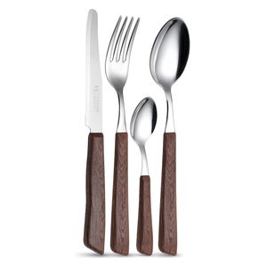  إينوكس بونومي سلسلة ليجنو طقم ادوات المائدة - BV60004M - بني 