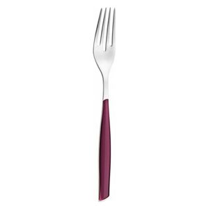  Casa Bugatti GLRG-02102 - Glamour Table Fork Set - Red Garnet 