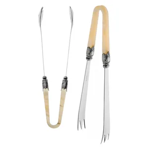  ملاقط السلطة كازا بوجاتي - OXBAM-03270 - عدد 2 - عاجي 