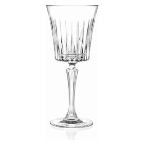  سيت قدح زجاج آر سي آر كريستالز - 6 قطع - شفاف 