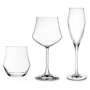  RCR Crystals Glass Set - 18 Pieces - Transparent 