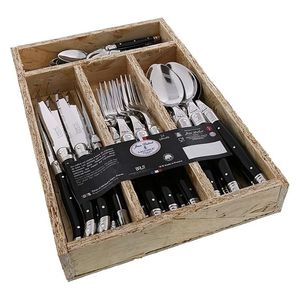  Jean Dubost Brut Range Cutlery Set - Black 