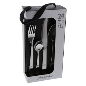  Jean Dubost Athena Gift Box Cutlery Set - Stainless Steel 