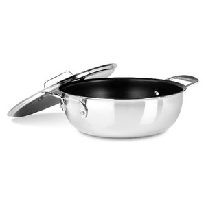  Silampos Non-Stick Cooking Pot - Stainless Steel 