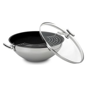  مقلاة عميقة مع غطاء سيلامبوس - ستانلس ستيل 