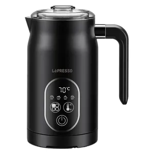  جهاز خفق الحليب - صنع رغوة كريمية مخملية  - 270 مل - 500 واط - اسود 