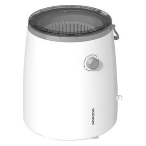 Porodo Lifestyle Portable Mini Washing Machine - 1.5KG Load - Perfect for tight spaces and travel - White