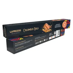  Libreso Coffee Capsules for Nespresso Machines - Natural Fruity Flavor and Light Citrus Notes - 10 Capsules 
