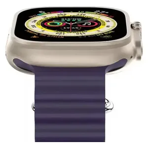  Green Lion Felex silicone watch band - Compatible with Apple Watch Ultra 49mm - Stylish and modern design - Purple 