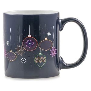  LC Waikiki Mug With Christmas Ornaments Set - 2 Piece - Blue 