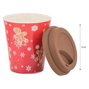  LC Waikiki Cookie Man Figured Cup Candle - Red 