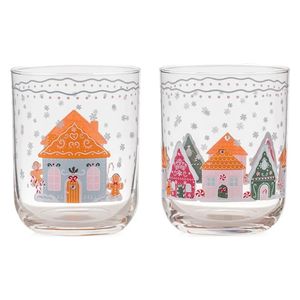  LC Waikiki New Year Themed Glasses Set - 4 Piece - White Gold 