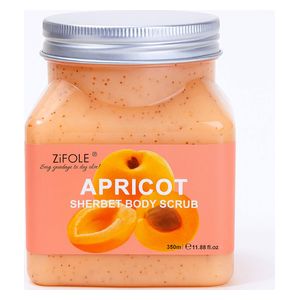  Zifole Apricot Body Scrub For Smooth Skin - 350ml 