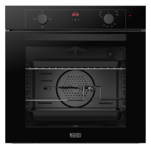  ريجنسي فرن غازي داخلي - 60 سم - RG-7 - أسود 