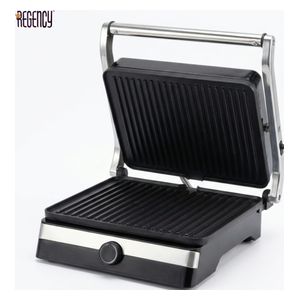  ريجنسي شواية وكابسة كهربائية - 2000 واط - SL-109 - ستانلس ستيل 