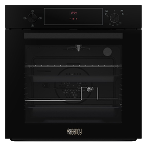  ريجنسي فرن غازي داخلي - 60 سم - RG-9 - أسود 