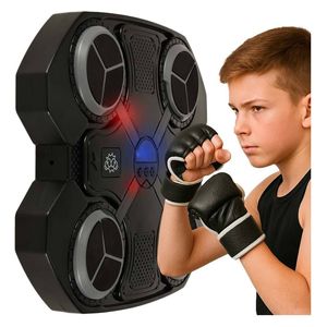  تابلت ملاكمة إلكتروني للاطفال - اسود 