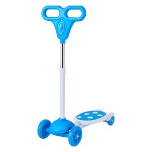  Butterfly-themed 4-wheel Scooter For Children - Blue Moon 