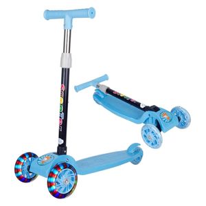  Three-wheel Balance Scooter For Kids - Blue 