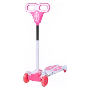  Butterfly-themed 4-wheel Scooter For Children - Amour 