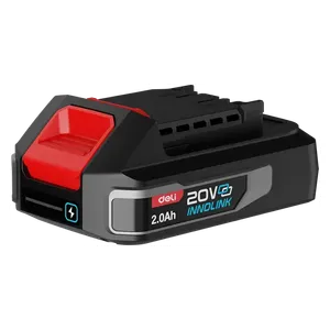  Deli Tools DE-DC20A2 - Lithium-Ion Battery - 20V - Black 