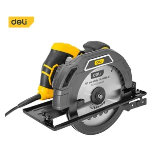  Deli Tools DL-YJ235-E1 - Electric Circular Saw - 2200W - Yellow 