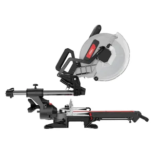  Deli Tools DE570 - Electric Miter Saw - 255mm - 2000W - Black 