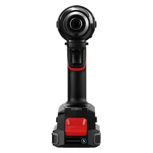  Deli Tools DE-QZ20-1D2 - Brushless Cordless Impact Driver - 20V - Black 