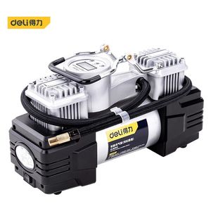  Deli Tools DL8060 - Automatic Air Compressor - 180W - Black 