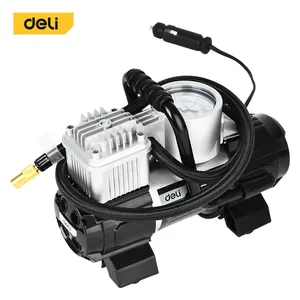  Deli Tools DL8058 - Portable Car Air Compressor - 12V - Black 