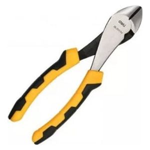  كماشة قطع قطرية ديلي تولز DL2017H - طول 18 سم - حواف قطع حادة ودقيقة لقطع نظيف وسلس - أصفر 