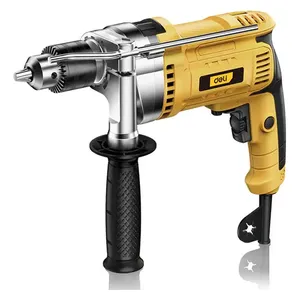  Deli Tools DL-CZ13-E3 - Electric Impact Drill - 13mm Chuck - 1050W - Yellow 
