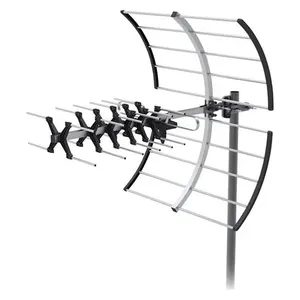  هوائي تلفزيون خارجي من سينكور - SDA 620 - عنصر 35 - مدى استقبال حتى 75 كم - دعم القنوات الرقمية HD 