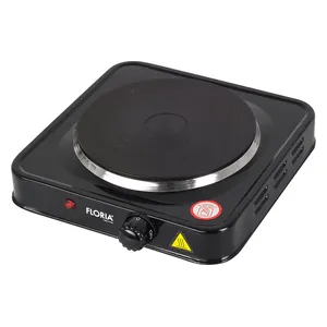  طباخ فلوريا كهربائي - 1 مشعل -ZLN2806- اسود 