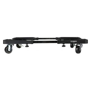  هاوسبيرغ حامل بعجلات قابل للتعديل, للموقد وغسالة الصحون والثلاجة - HB-H102R - اسود 