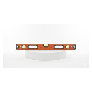  Talan T-3962 - Professional High Precision Spirit Level - 3 Vials, Magnetic Base - 600mm - Orange 