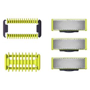  Philips QP630/51 - OneBlade Replacement Blades - Wet & Dry Use - Green 
