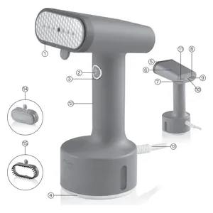  Arzum AR6042 - Garment Steamer - 1600 W - Silver 