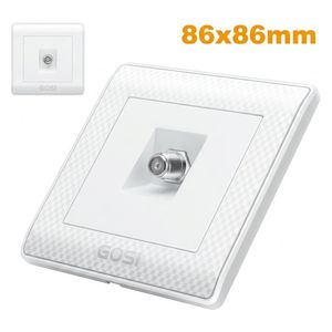  Gosi Satellite TV Socket - HESST401TV - White 