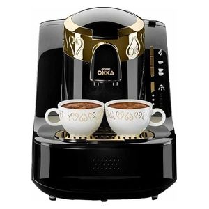  Coffee Maker - 710 W - 0.95 L - OK008B - Black & Gold 